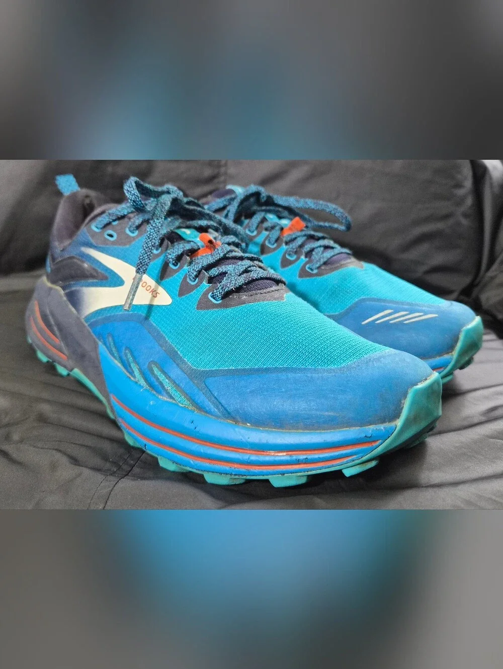 Men's Brooks Cascadia 16 Trail Running Shoes (1103761D490) Sz. 11.5